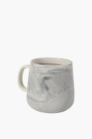 Marble Swirl Porcelain Mug
