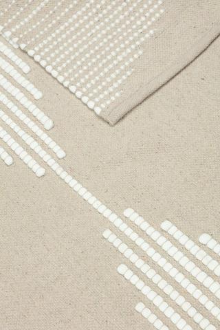 Jacquard Loop Dhurrie Geometric Rug, 120x180cm