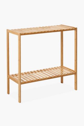 Bamboo 2 Tier Shelf