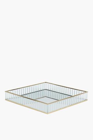 Luxe Glass Tray, 30cm