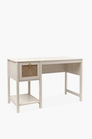 Eva Rattan Office Desk