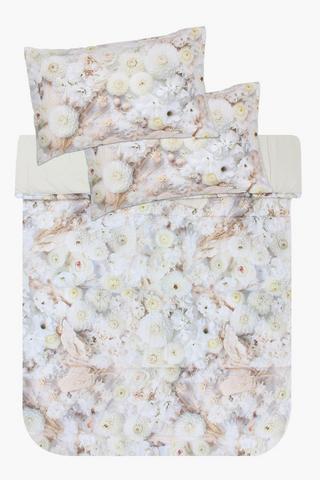 Soft Touch Sodalite Digital Floral Comforter Set