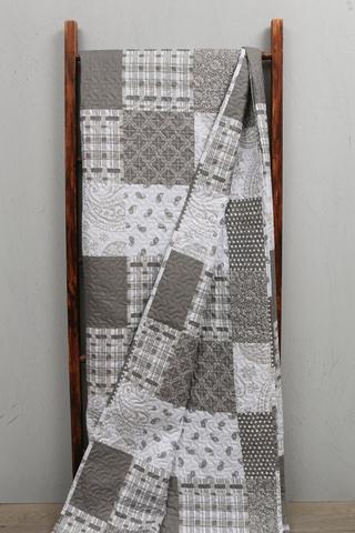 Soft Touch Paisley Patchwork Quilt,200x220cm