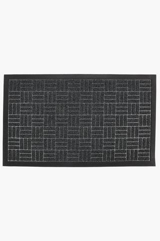 Pvc Geometric Door Mat, 45x75cm