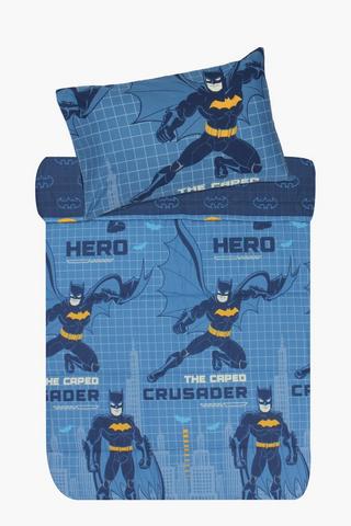 Polycotton Batman Reversible Comforter Set