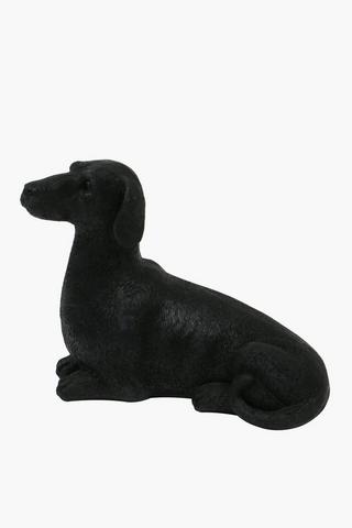 Dachshund Dog Statue, 21x16cm