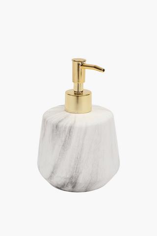 Dolomite Abstract Glass Soap Dispenser