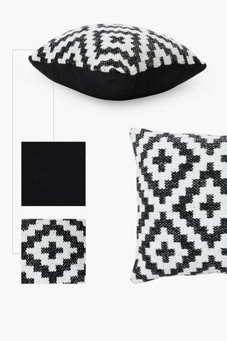 Textured Basia Scatter Cushion, 50x50cm