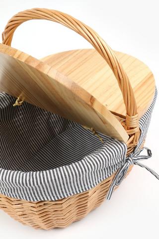 Weave Picnic Basket
