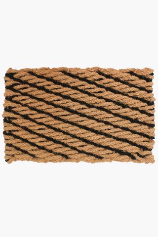 Coir Plait Mingle Door Mat, 40x60cm