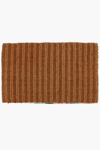 Coir Embossed Loop Door Mat, 40x60cm