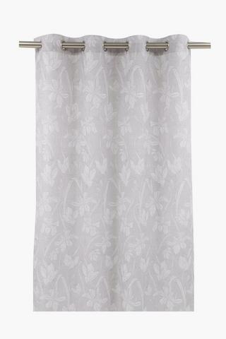 Printed Spencer Eyelet Curtain, 140x225cm