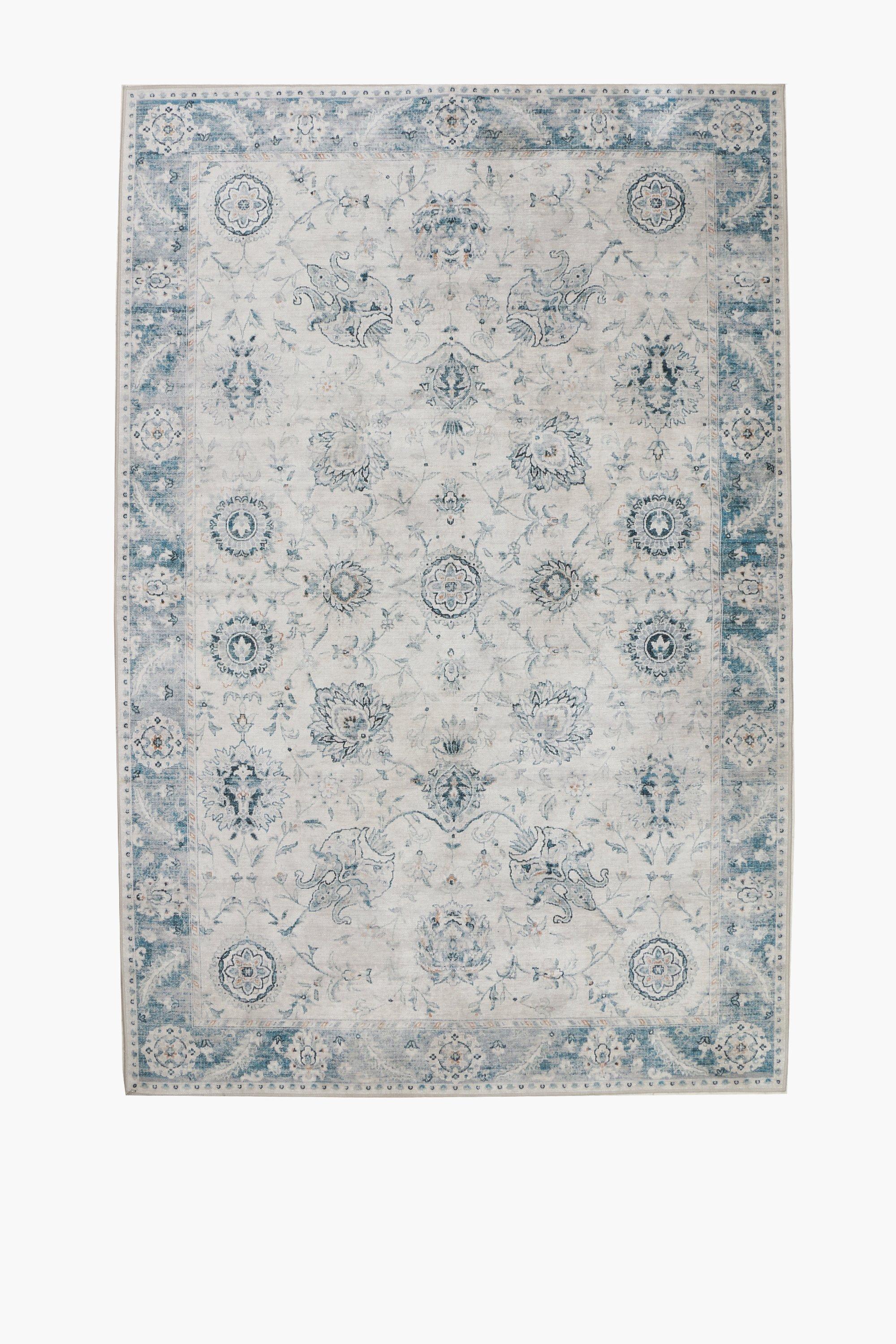 Digitally Printed Baroque Rug, 120x180cm