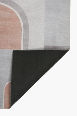 Digitally Printed Blocks Rug, 180x230cm