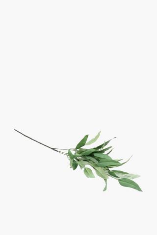 Eucalyptus Branch Single Stem, 85cm