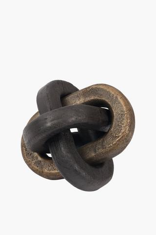 Interwoven Links Decor Piece