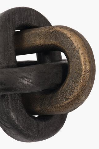 Interwoven Links Decor Piece