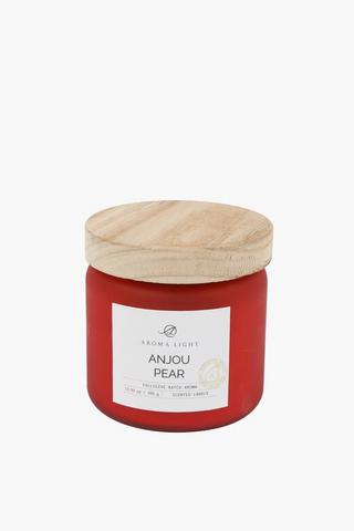 Anjou Pear Glass Candle, 395g