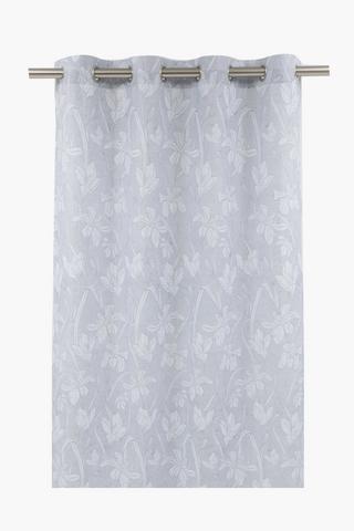 Printed Spencer Eyelet Curtain, 140x225cm