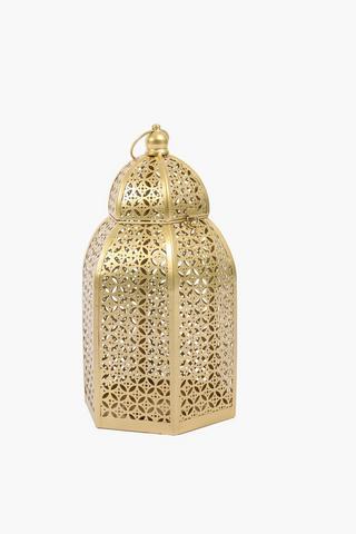 Morrocan Mosaic Lantern, 19x35cm