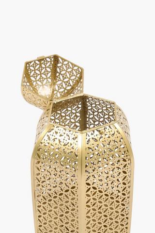 Morrocan Mosaic Lantern, 19x35cm