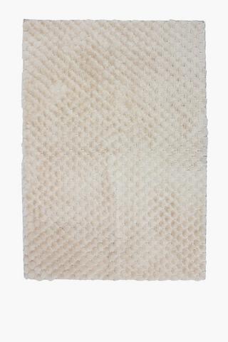 Faux Fur Embossed Loft Rug, 120x180cm