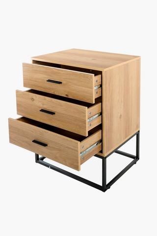 Jefferson 3 Drawer Unit