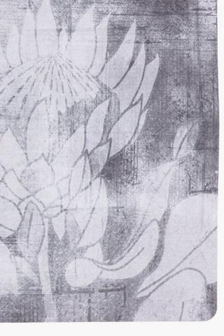 Printed Protea Kitchen Mat, 50x125cm