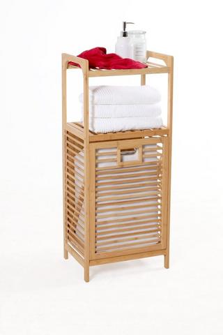 Bamboo Laundry Shelf