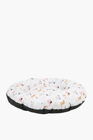 Donut Cartoon Pet Bed, 70cm