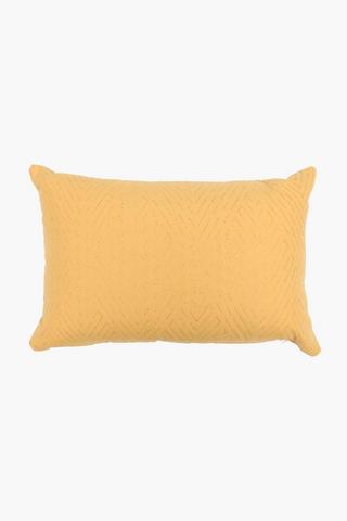 Soft Touch Chevron Usonic Scatter Cushion, 30x45cm