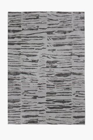 Zebra High Low Rug, 200x300cm