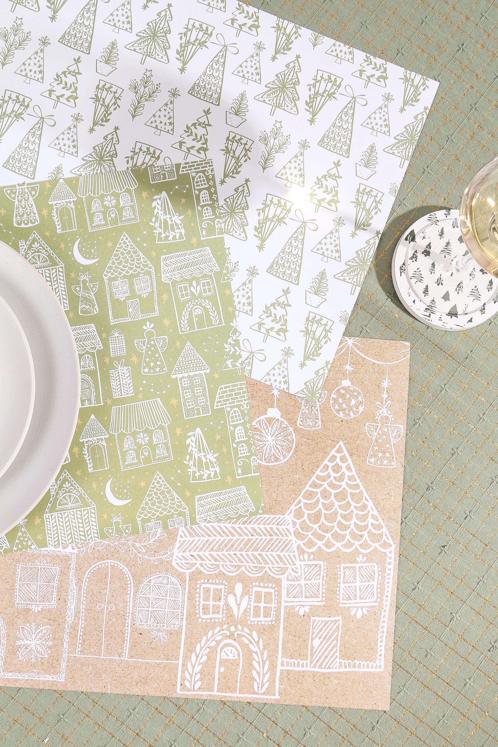 30 Festive Paper Placemats