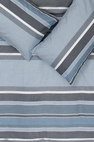 Polycotton Ansley Stripe Duvet Cover Set