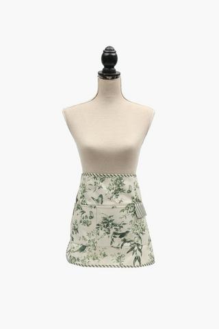 Nature's Garden Half Apron, 38x68cm