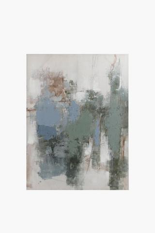 Embossed Paint Splash Canvas, 90x120cm