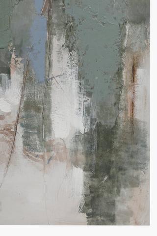 Embossed Paint Splash Canvas, 90x120cm