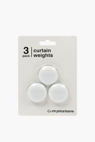 3 Pack Curtain Weights