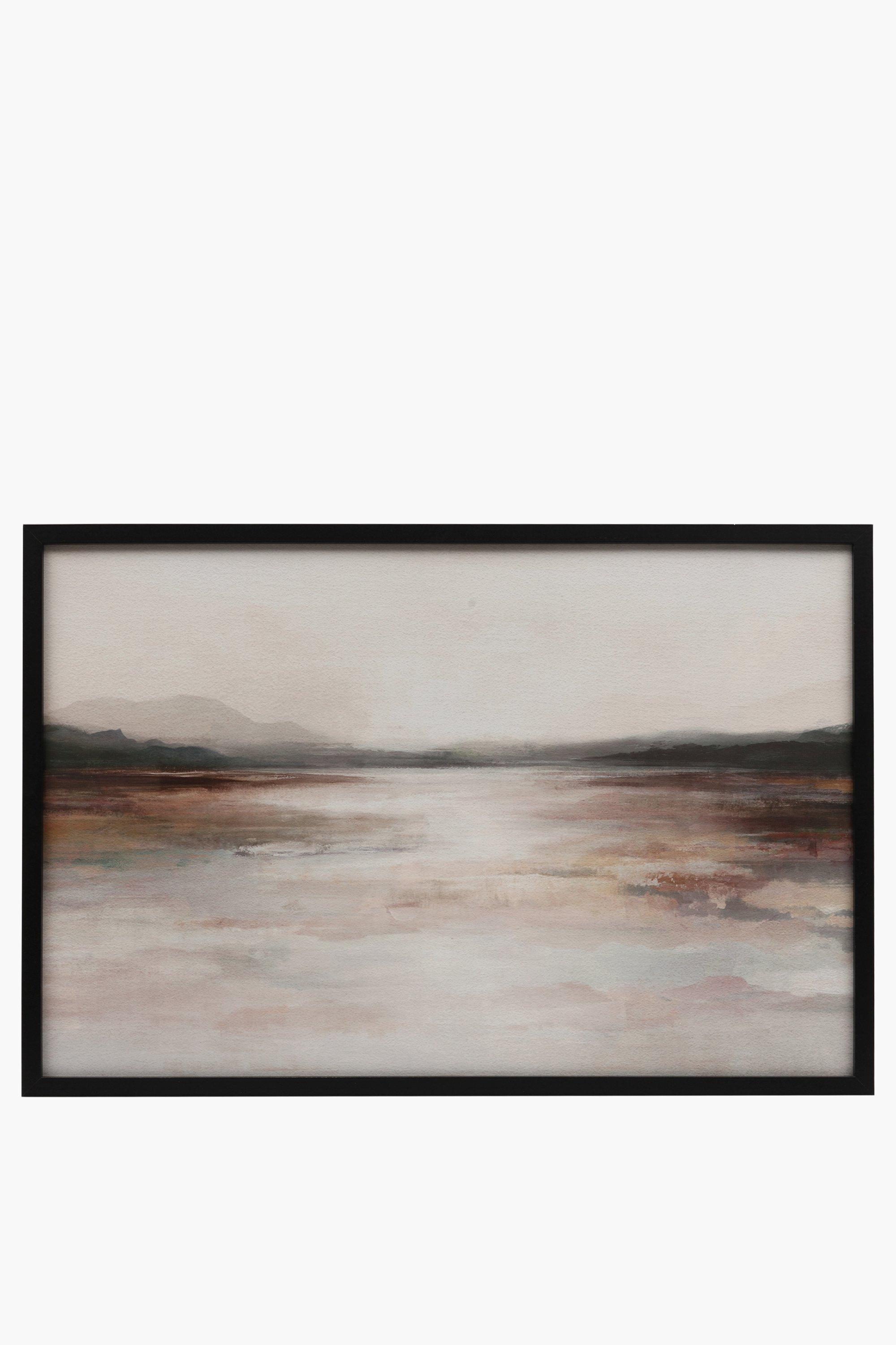 Framed Abstract Landscape, 60x90cm