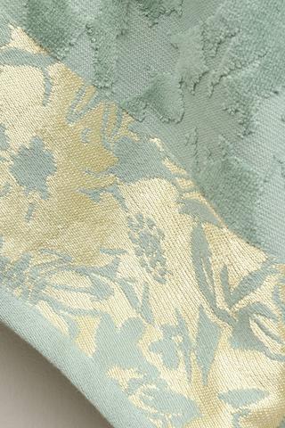 Cotton Jacquard Audrey Floral Bath Sheet, 85x150cm