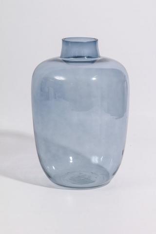 Corozal Glass Vase, 25x38cm