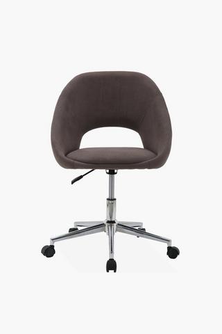 Velvet Office Chair