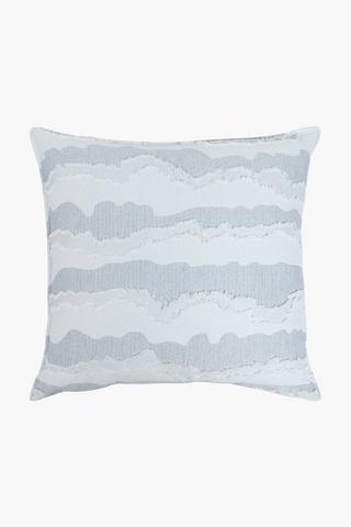 Coastal Tufted Scatter Cushion, 60x60cm