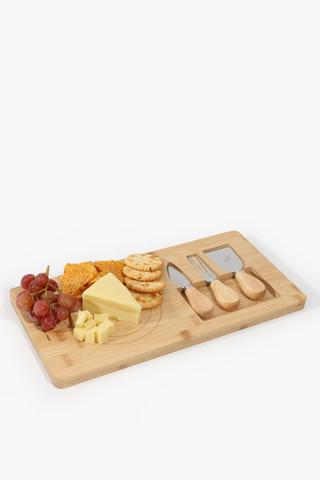 4 Piece Cheese Board Set