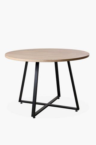 Round U-leg Dining Table