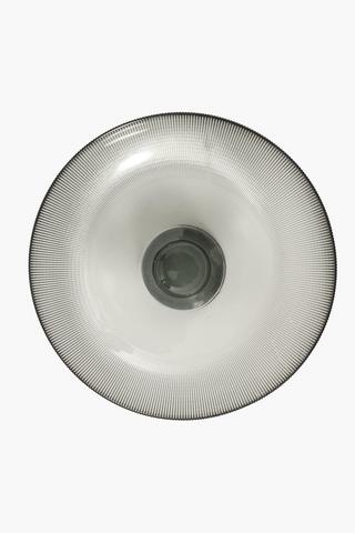 Fluted Glass Bowl, Large

