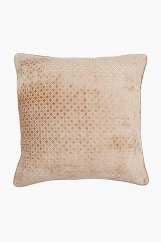 Classic Velvet Jacquard Scatter Cushion, 60x60cm