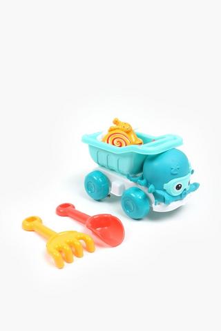 Plastic Toy Truck With Accessories