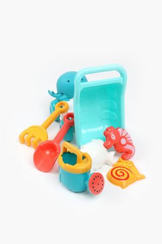 Plastic Toy Truck With Accessories