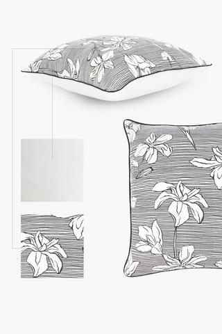 Premium Printed Spencer Flower Feather Scatter Cushion, 60x60cm